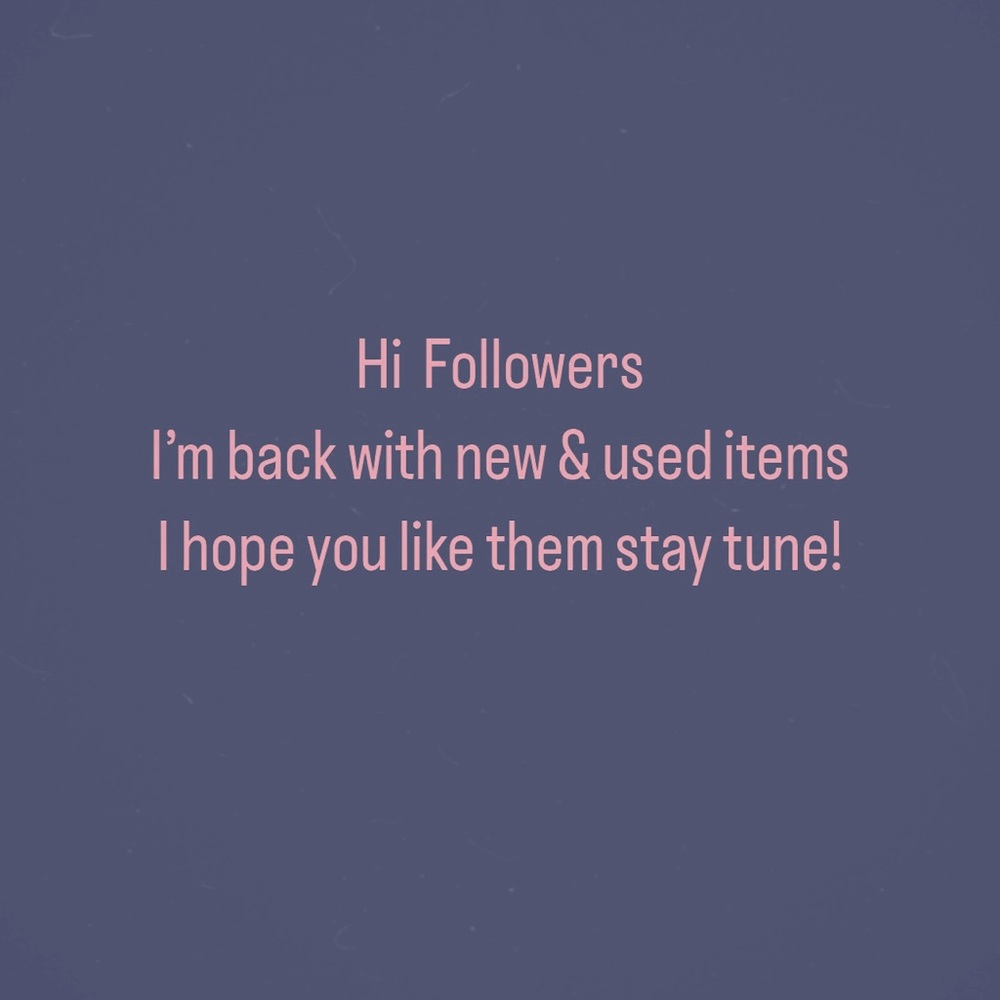New and Used items are on the way!!